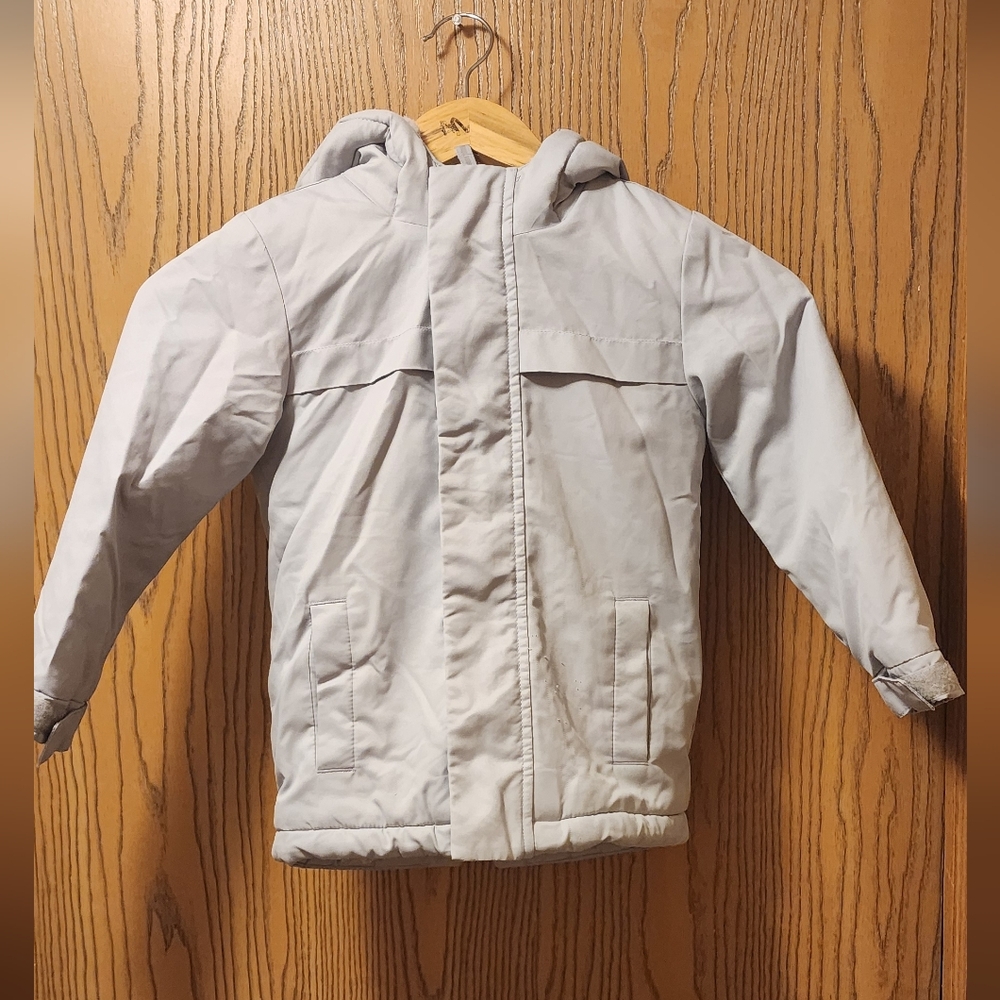 Cat & Jack Light Gray Puffer Jacket